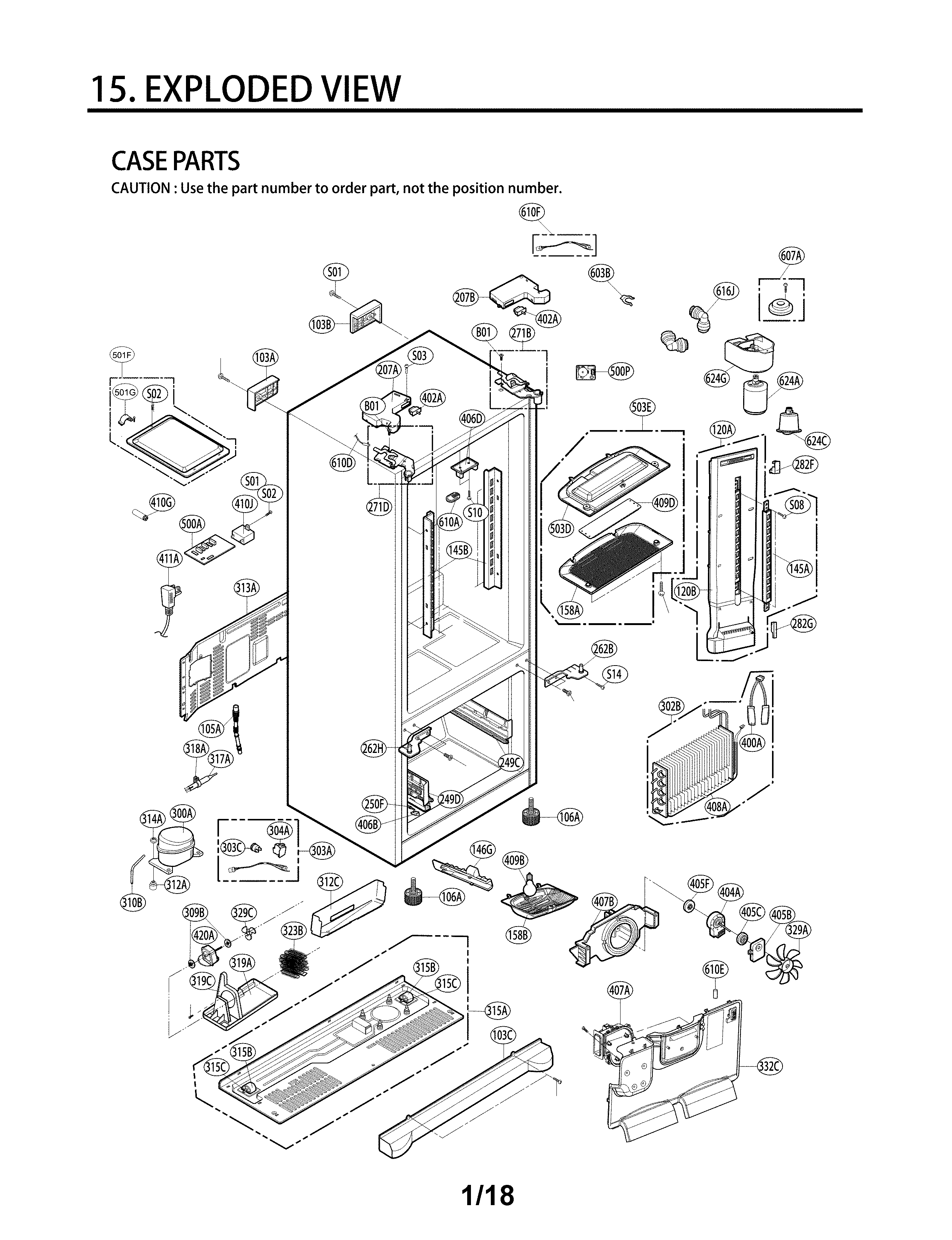 Case parts