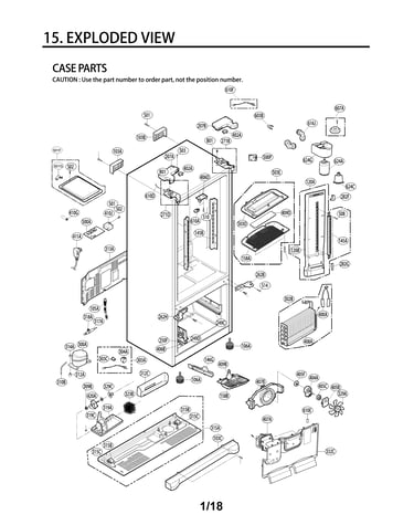 Case parts