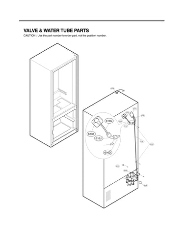 Valve and water parts
