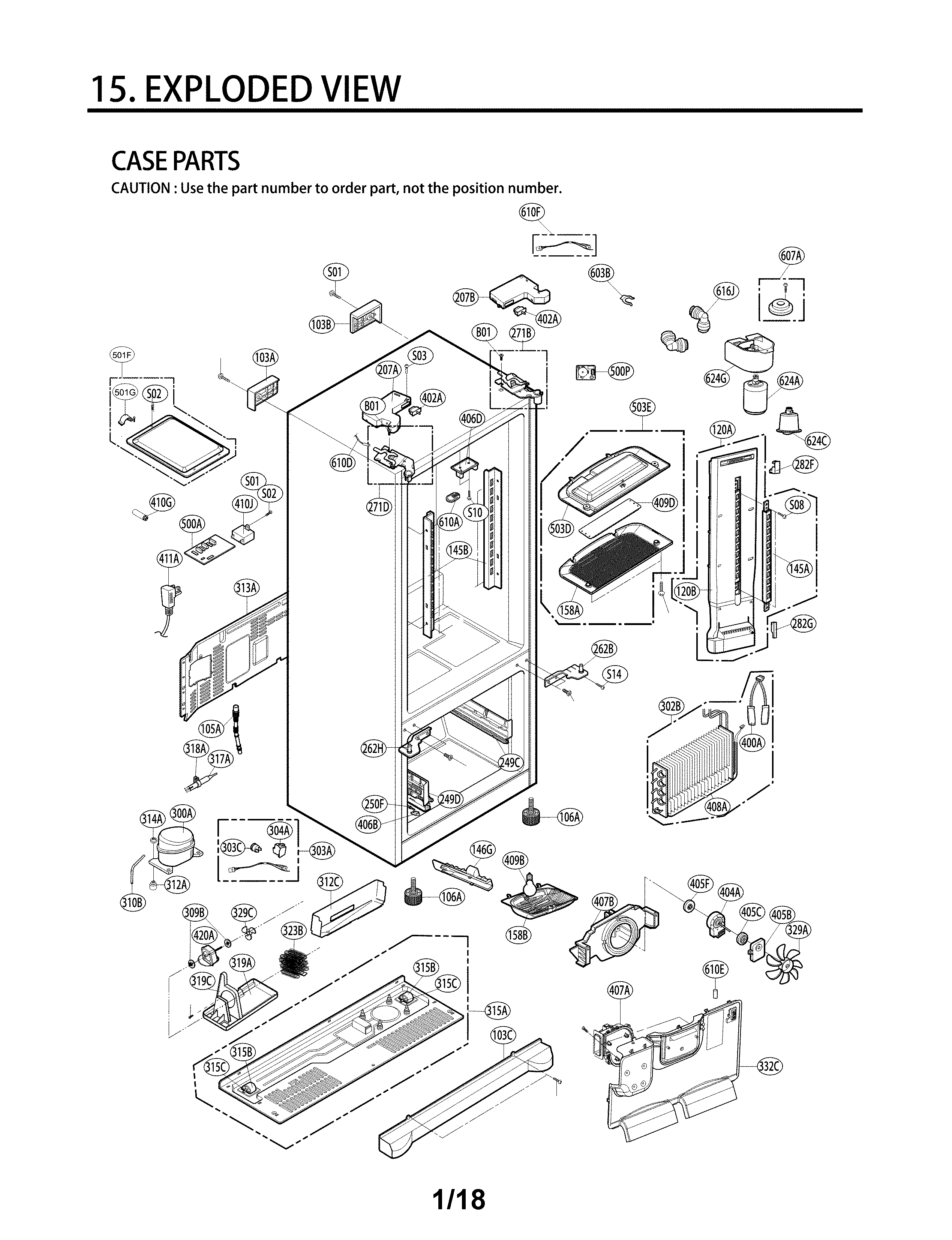 Case parts