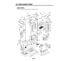 LG LFX25974ST/03 case parts diagram