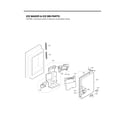 LG LFX25974SW/05 ice maker parts diagram
