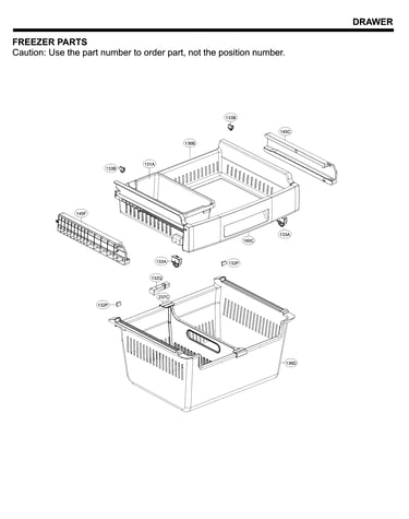 Freezer parts