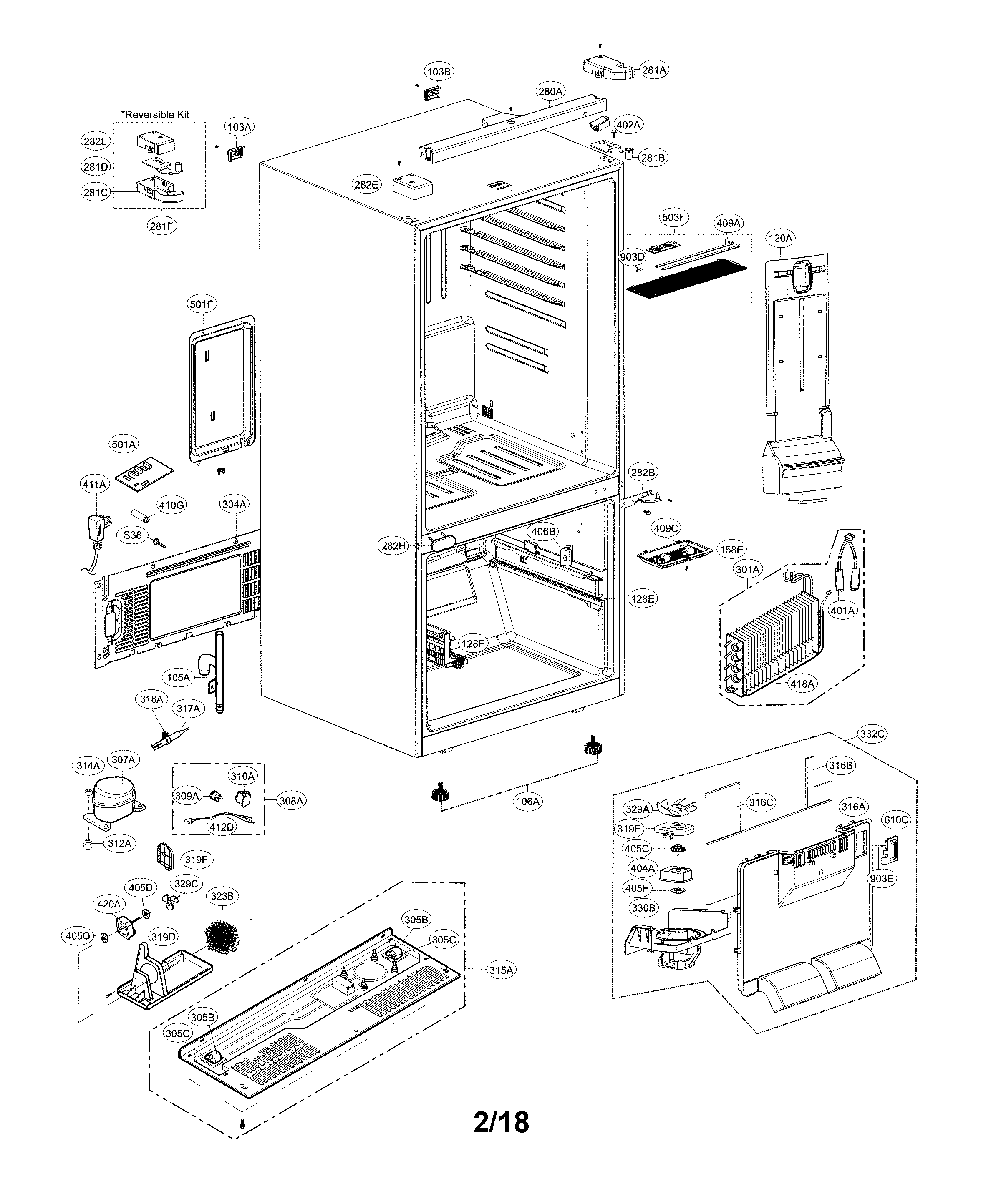 Case parts