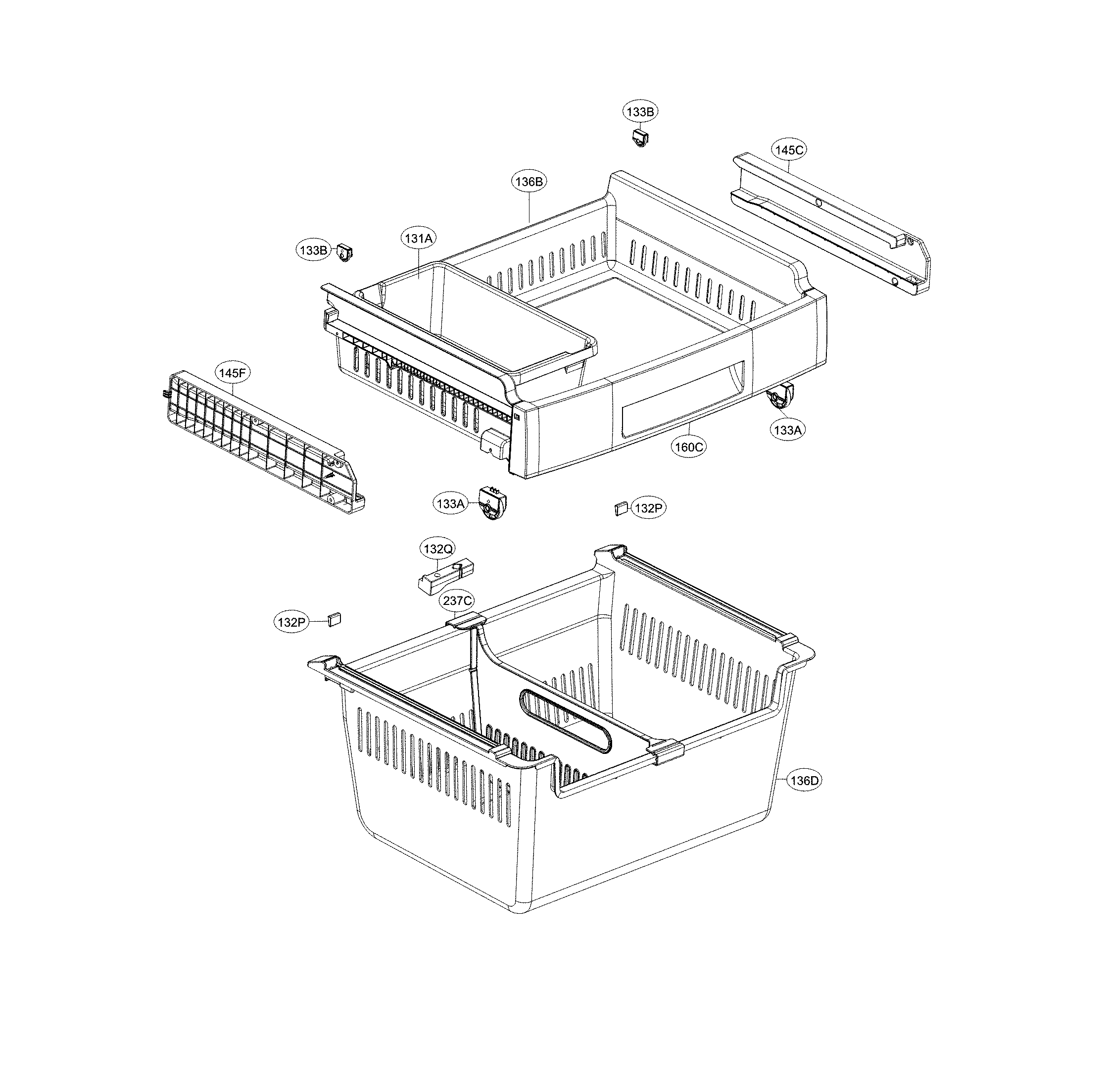 Freezer parts