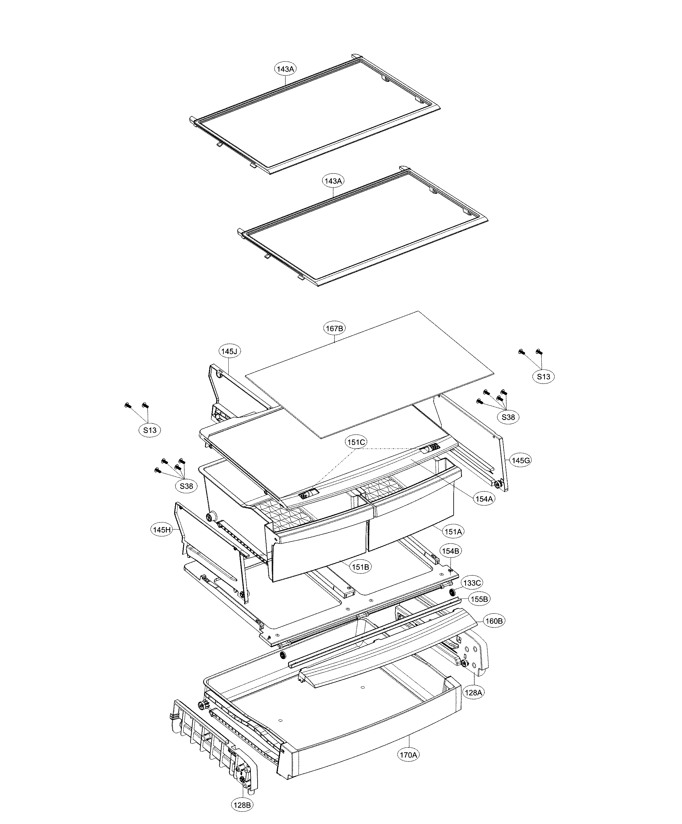 Refrigerator parts
