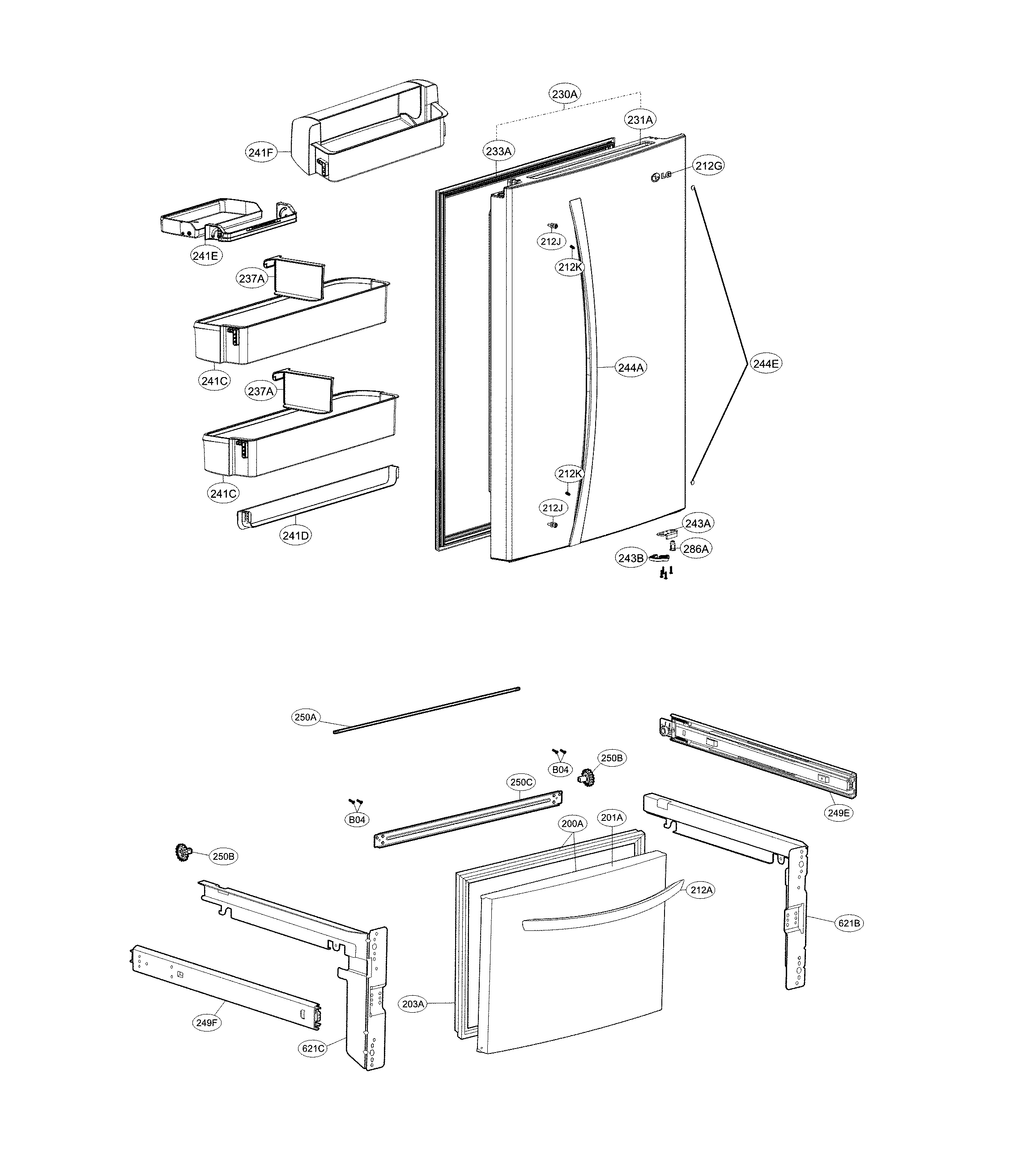 Door parts
