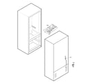 LG LDCS24223B/01 ice maker parts diagram