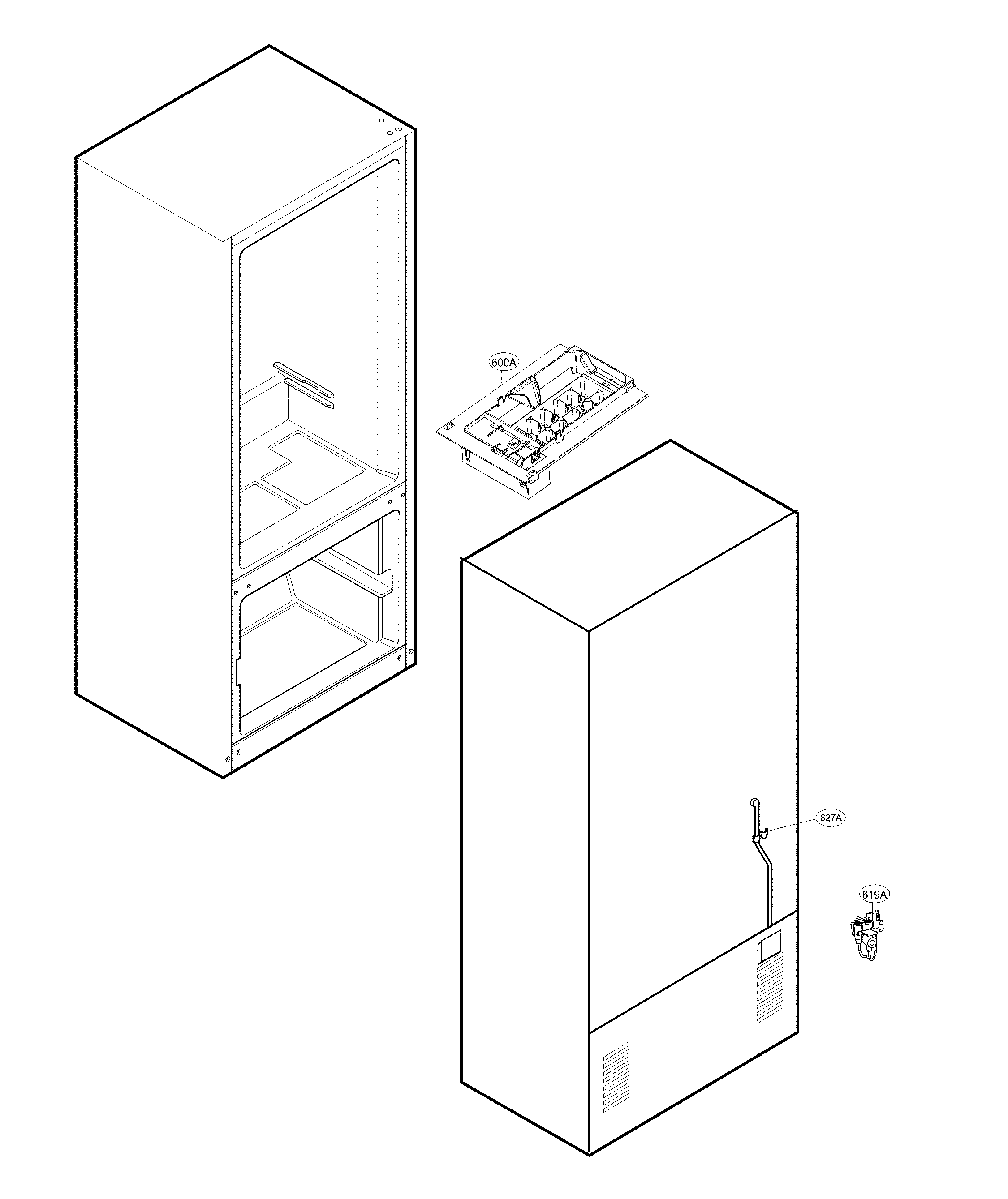 Ice maker parts