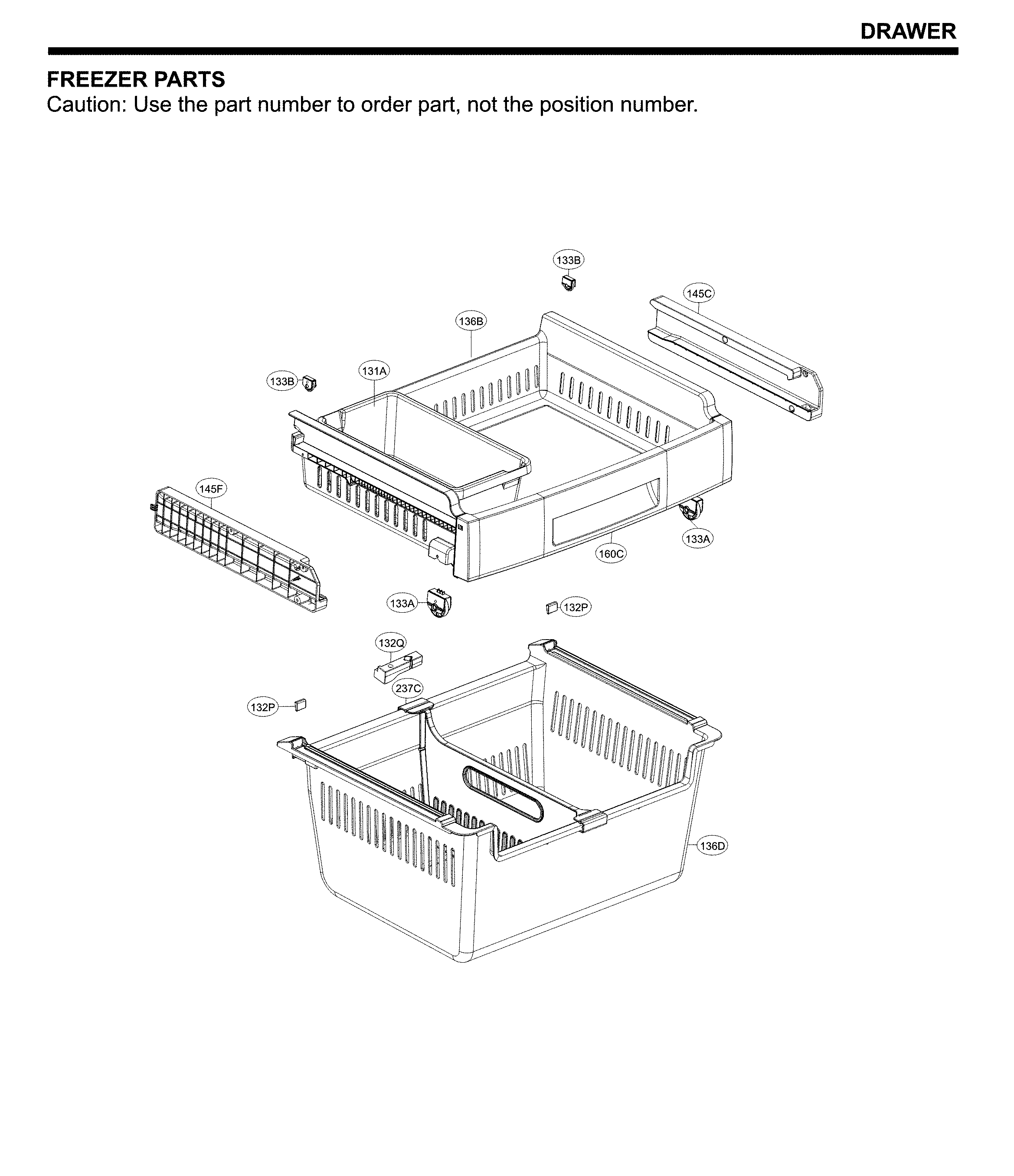 Freezer parts