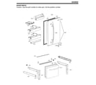 LG LDCS24223S/01 door parts diagram