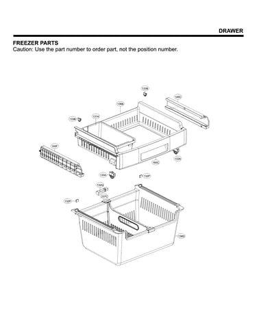 Freezer parts