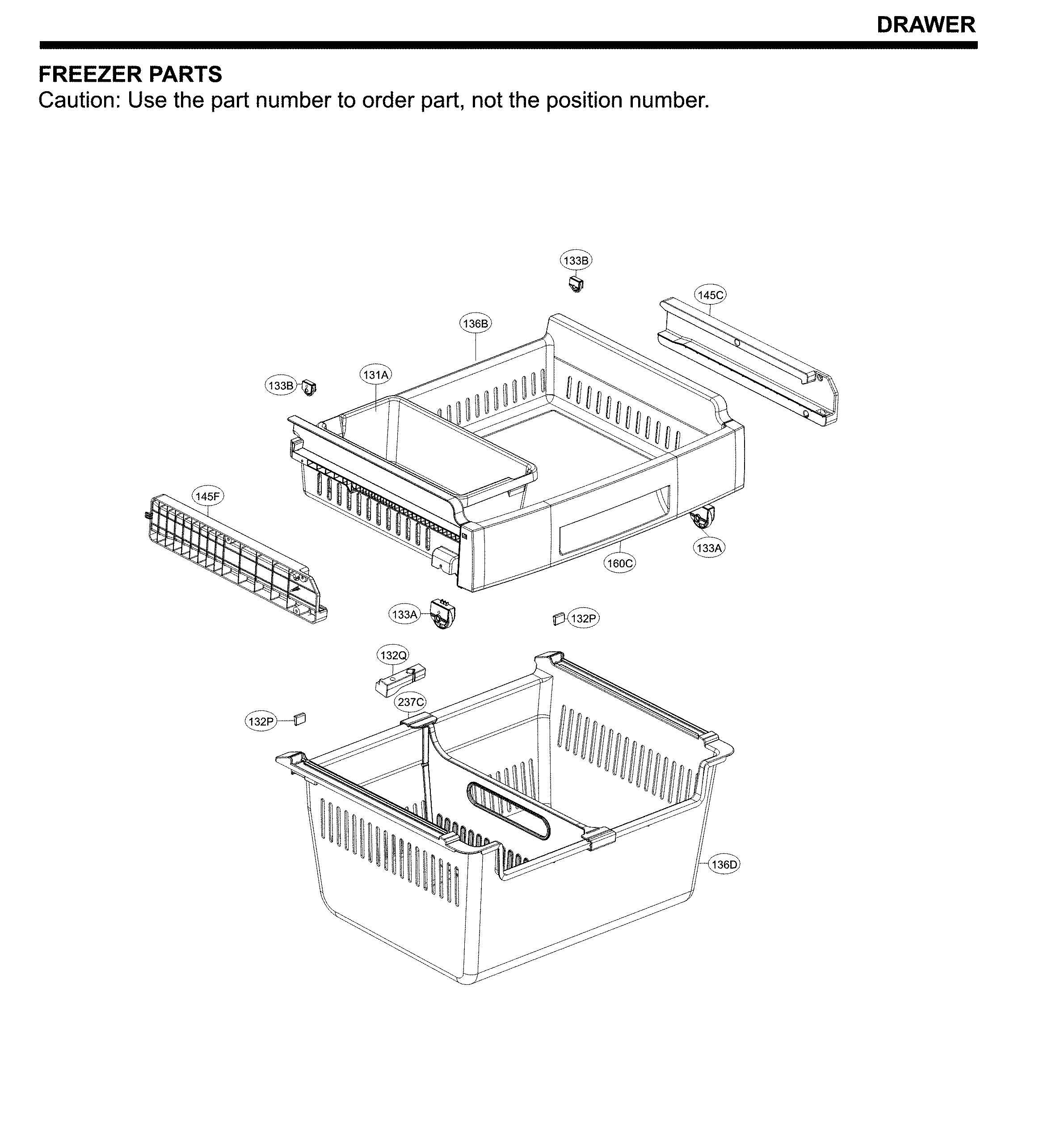 Freezer parts