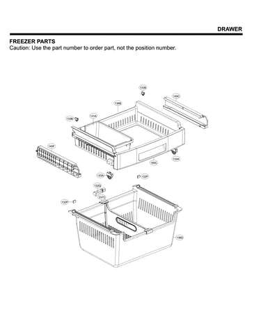 Freezer parts