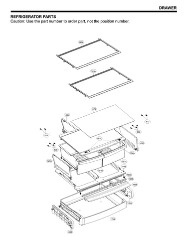 Refrigerator parts
