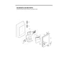 LG LSFXC2476S/00 ice maker parts diagram
