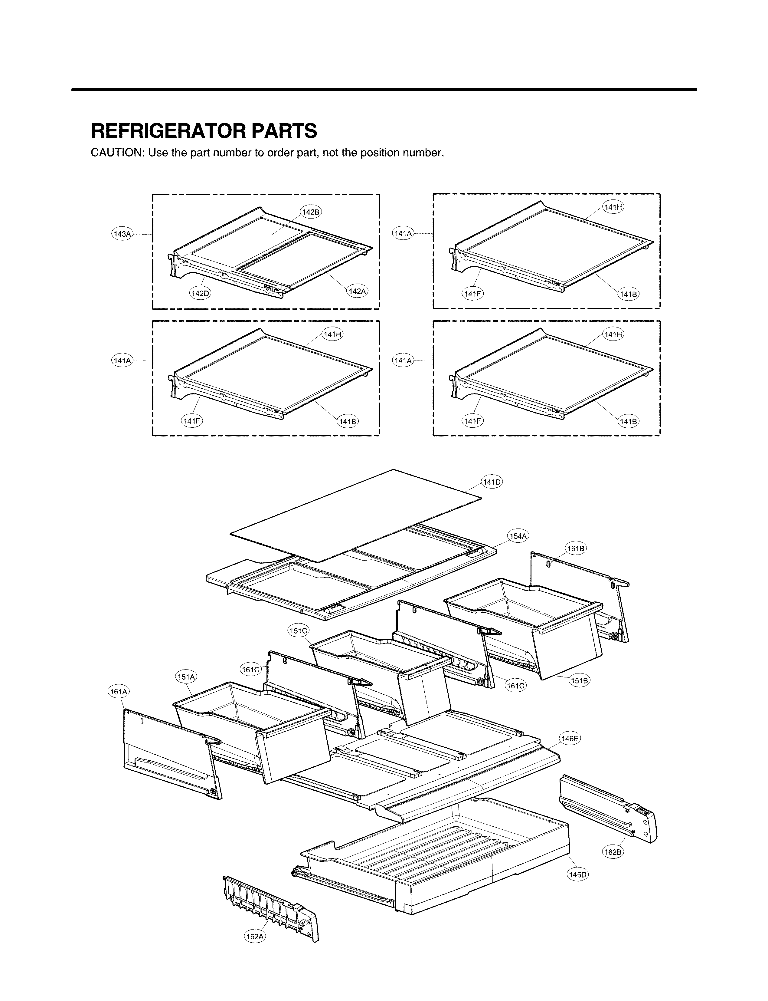 Refrigerator parts