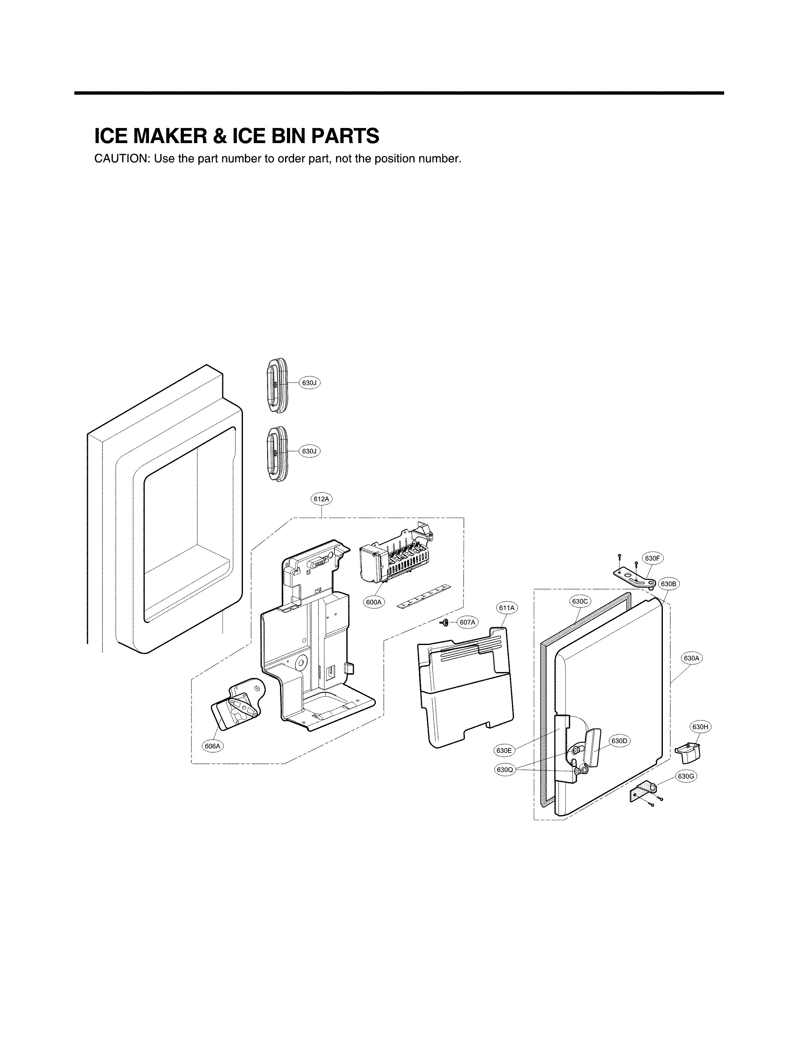 Ice maker parts