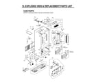 LG LSFXC2496D/00 case parts diagram