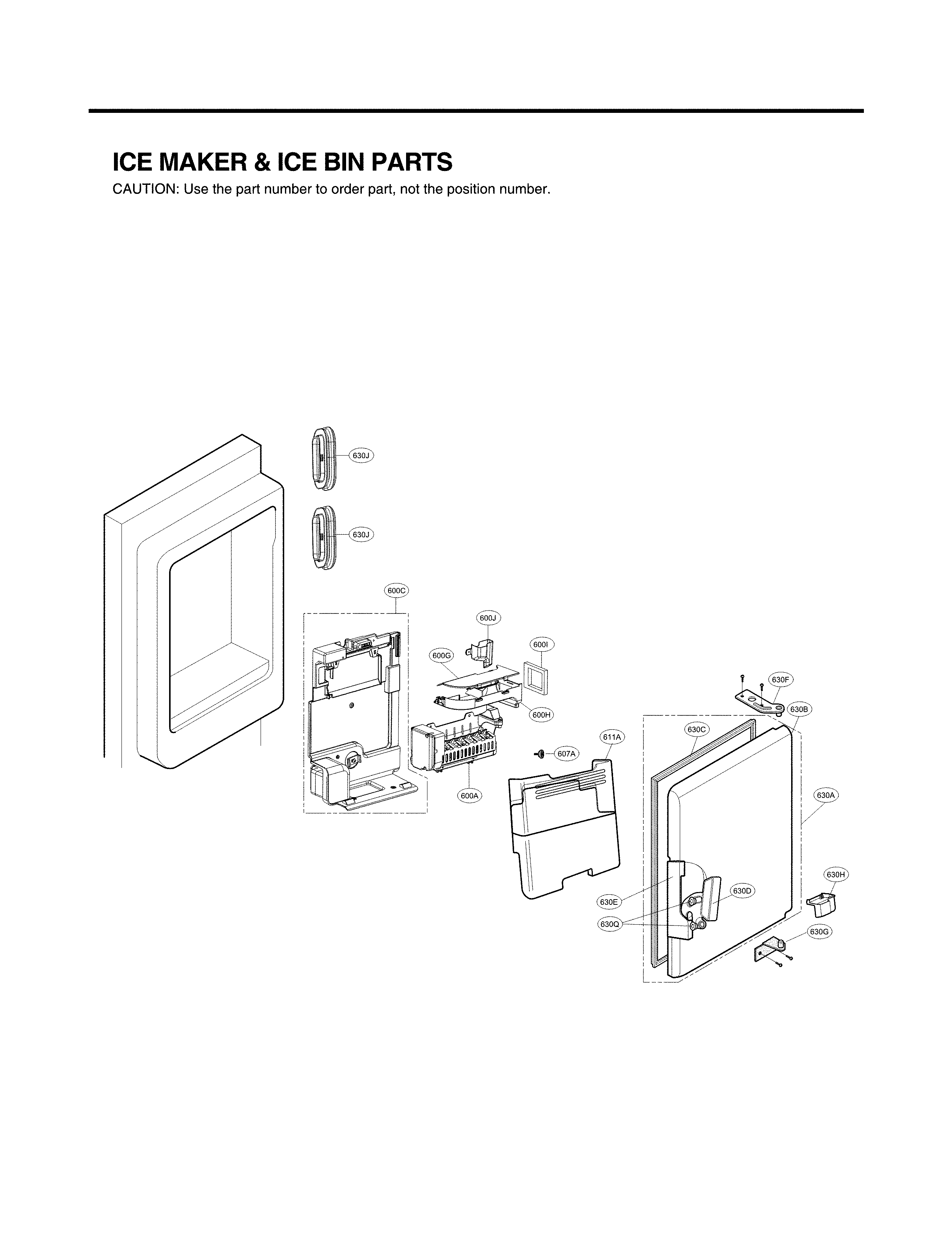 Ice maker parts