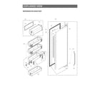 LG LSSB2692ST/00 refrigerator door parts diagram