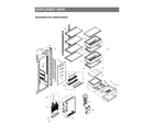 LG LSSB2696BD/00 refrigerator parts diagram