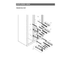 LG LSSB2696BD/00 freezer rail parts diagram