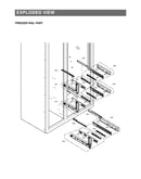 Freezer rail parts