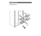 LG LSSB2696BD/00 refrigerator rail parts diagram