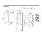 LG LSXC22396S/00 refrigerator door parts diagram