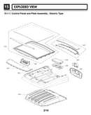 Control panel parts