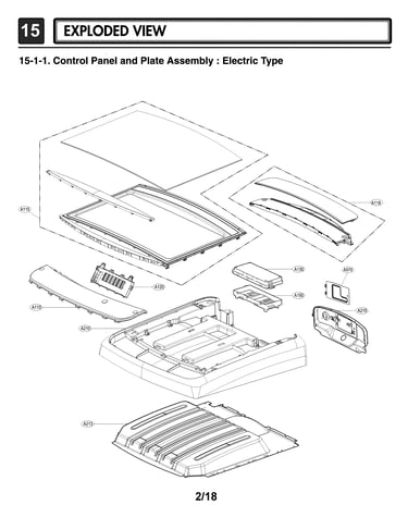 Control panel parts