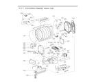 LG DLEY1701W drum parts diagram