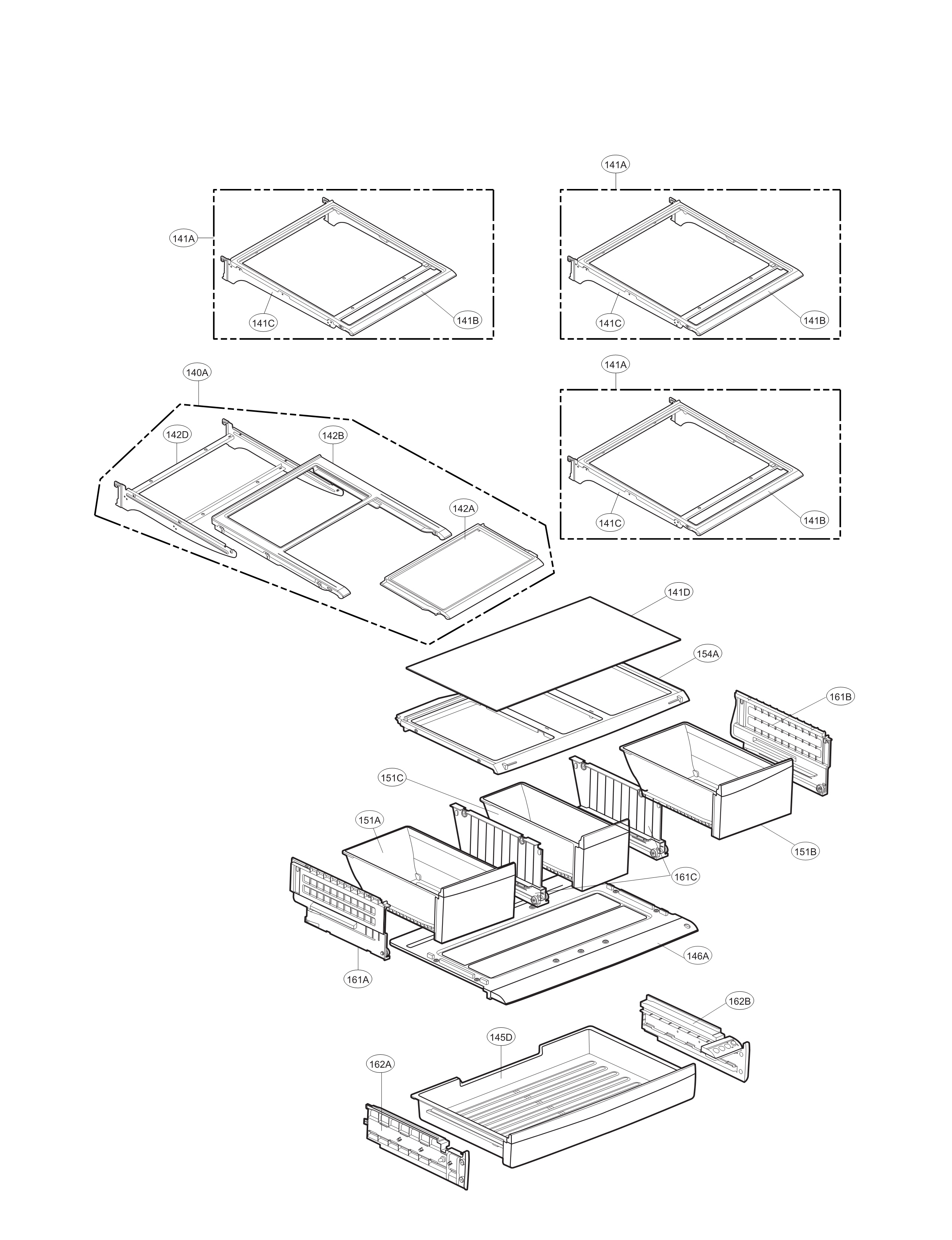 Refrigerator parts