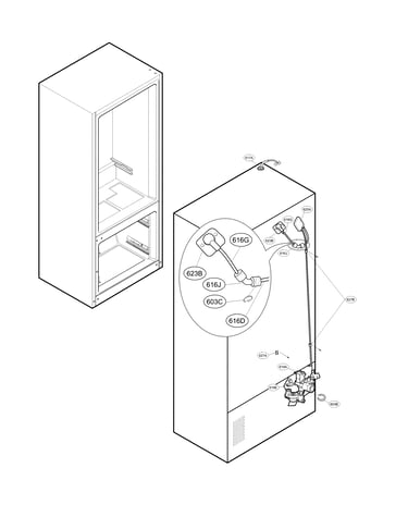 Valve and water parts