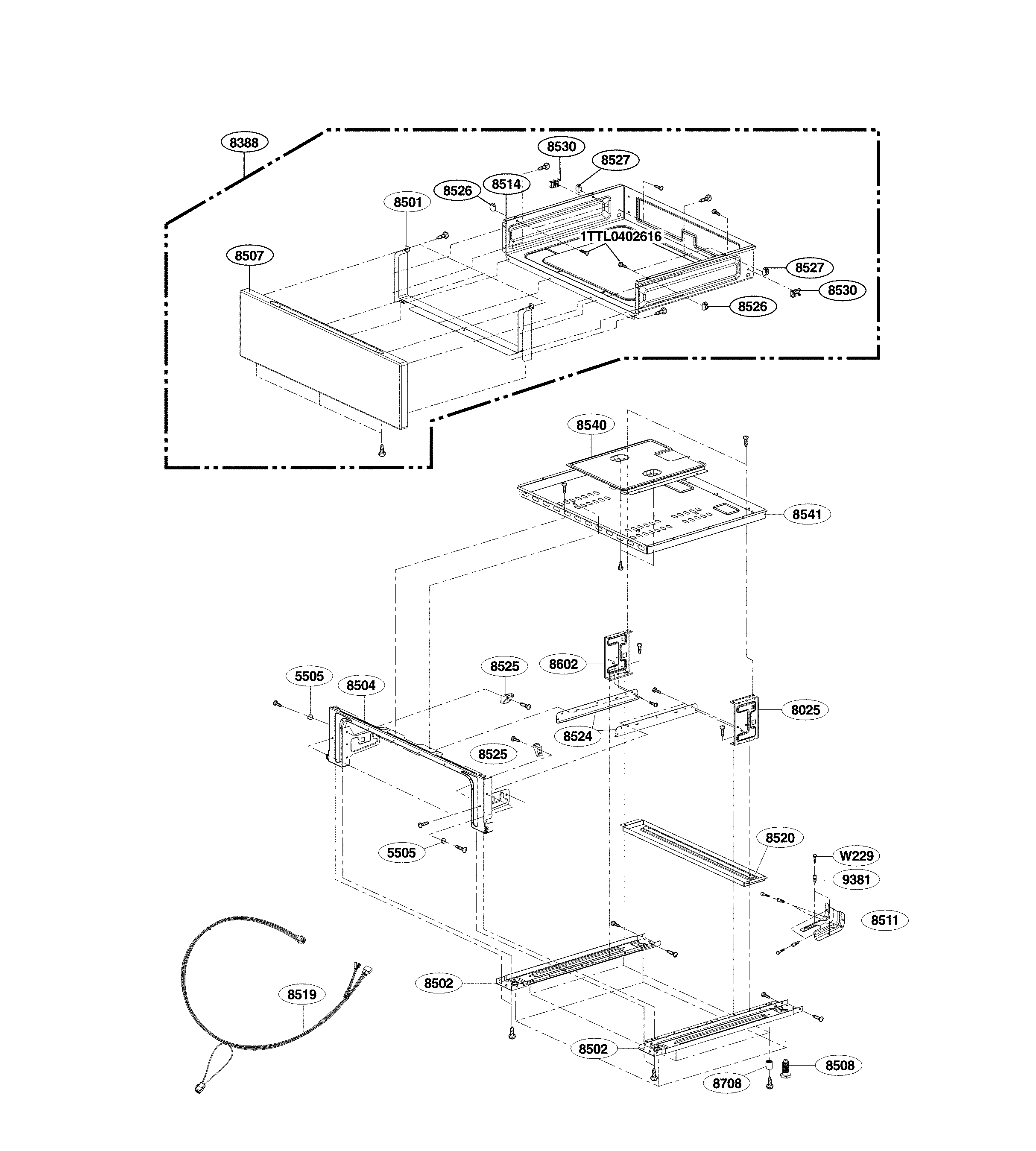 DRAWER PARTS
