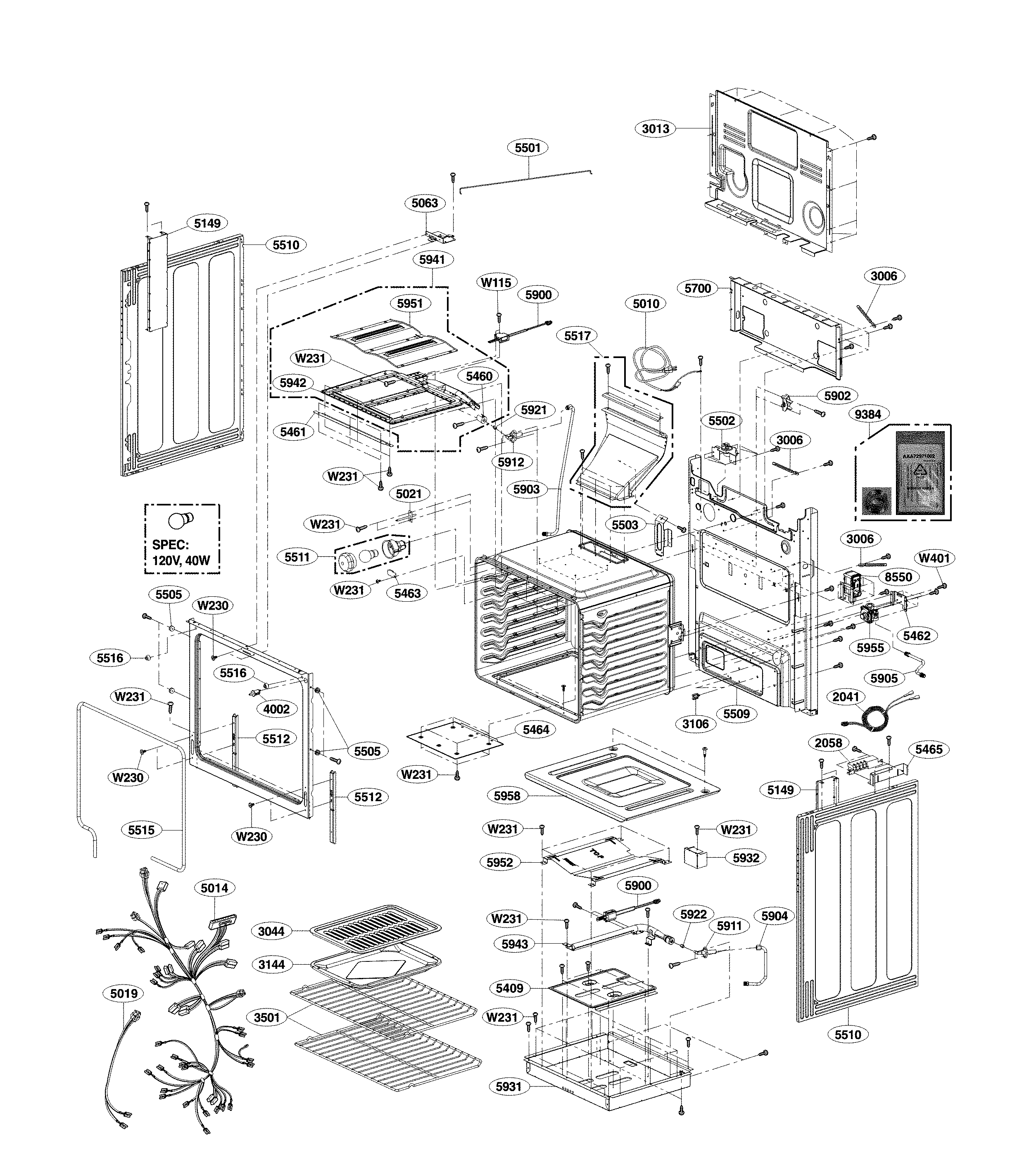 CAVITY PARTS