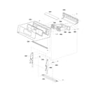 LG LRG3095ST/01 controller parts diagram