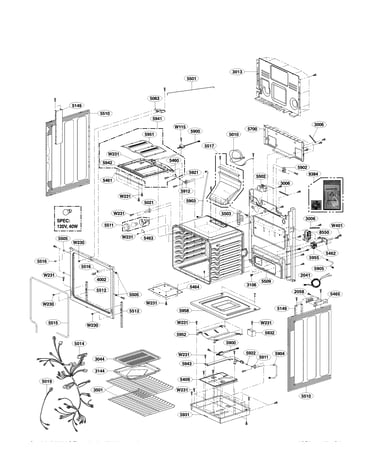 Cavity parts