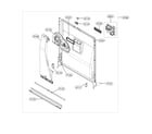 LG LDF5545BB/00 door liner parts diagram
