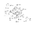 LG LDF5545BD/00 base parts diagram