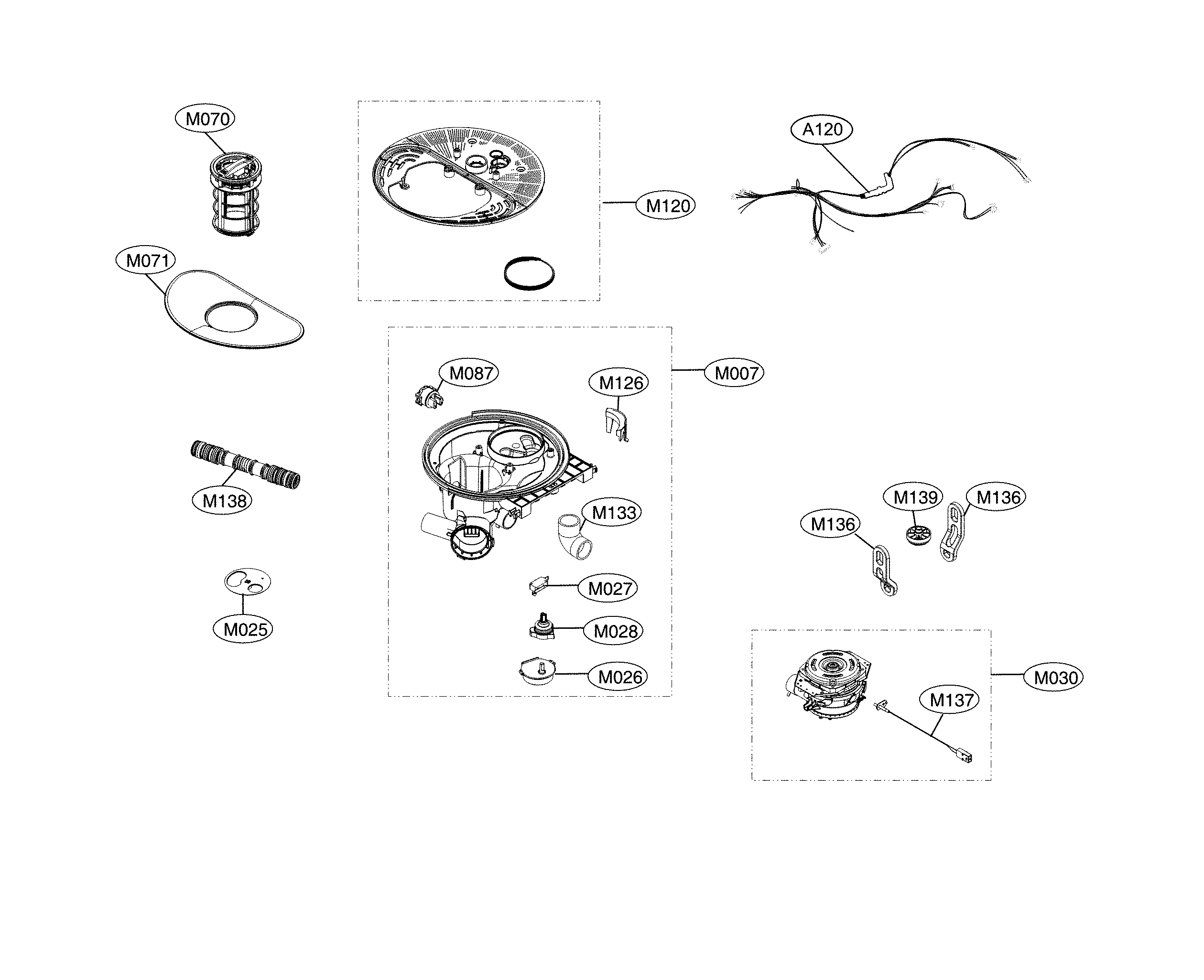 Sump parts
