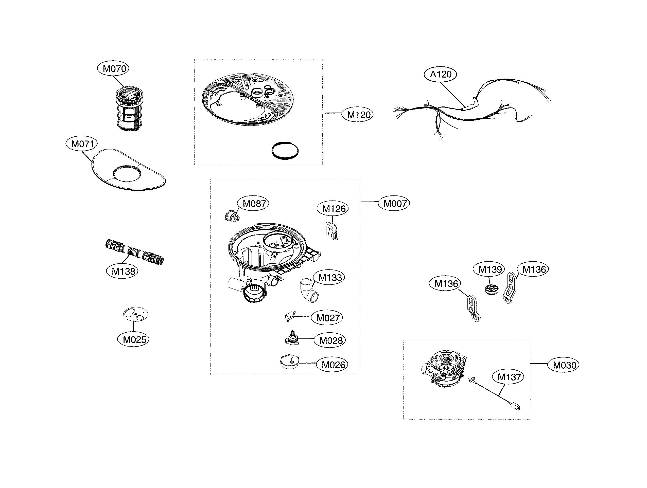 Sump parts