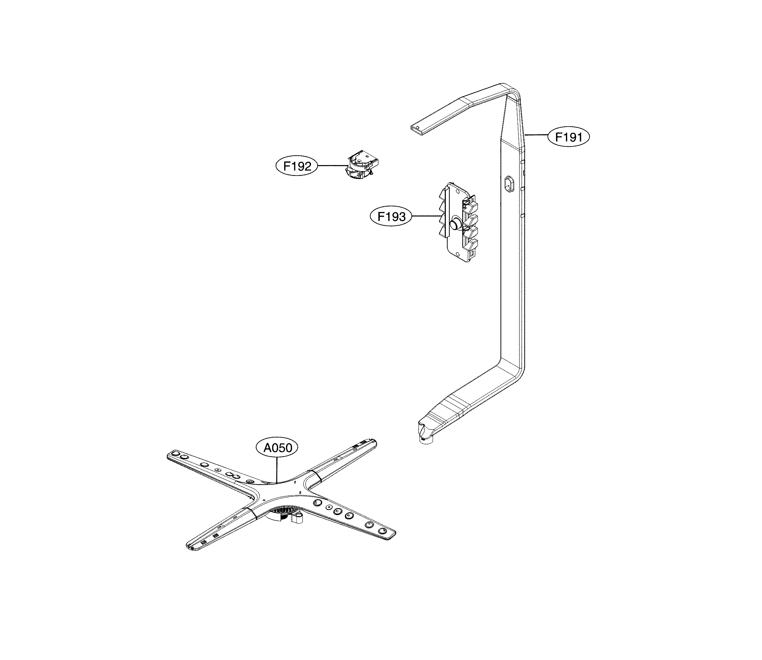 Water guide parts