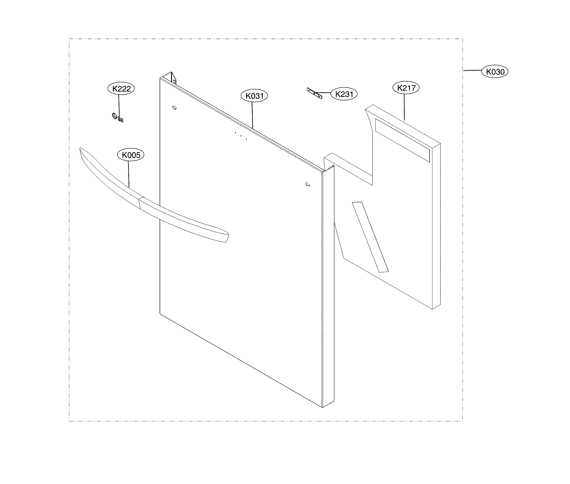 Front cover parts