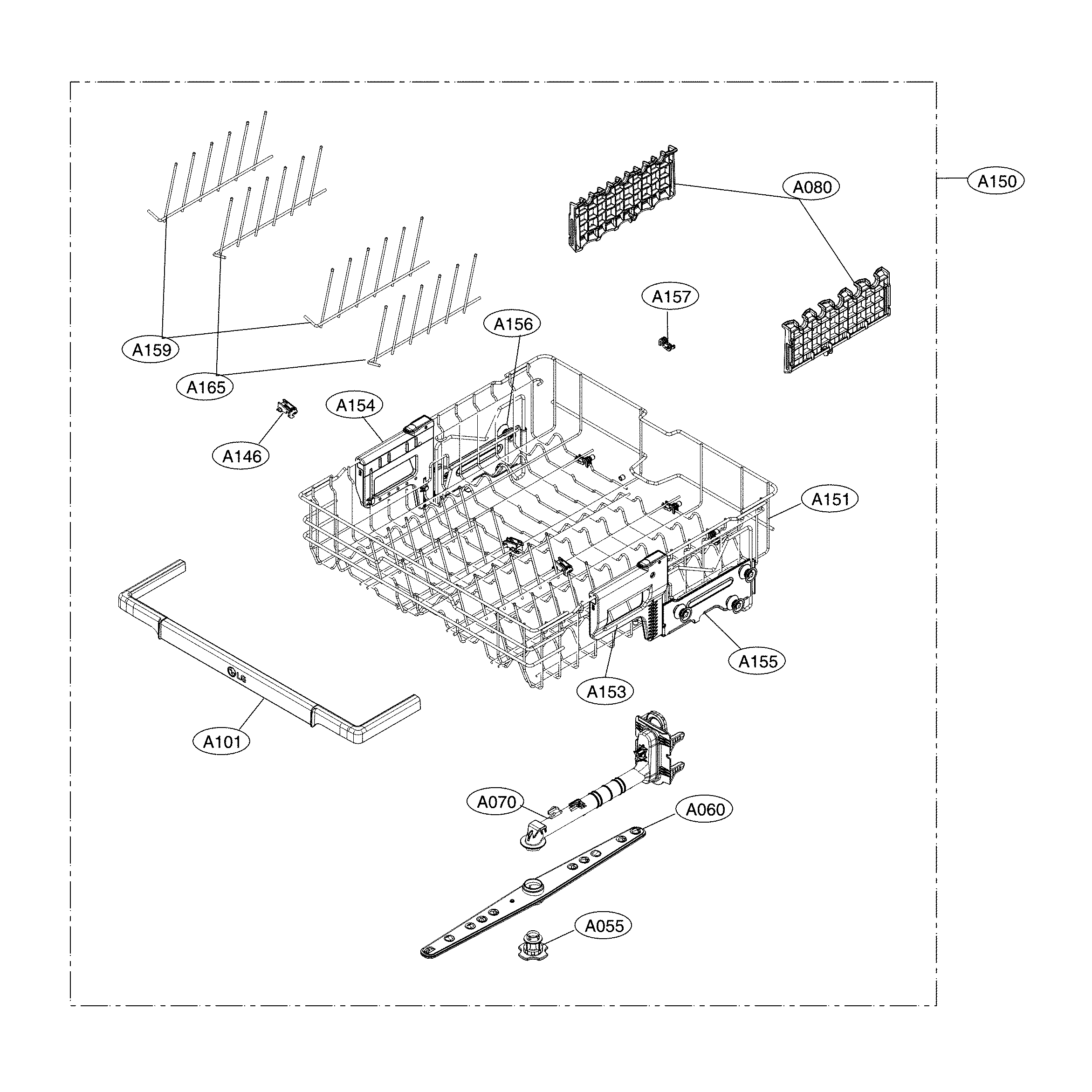 UPPER RACK PARTS