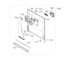 LG LDT5665BD/00 door liner parts diagram