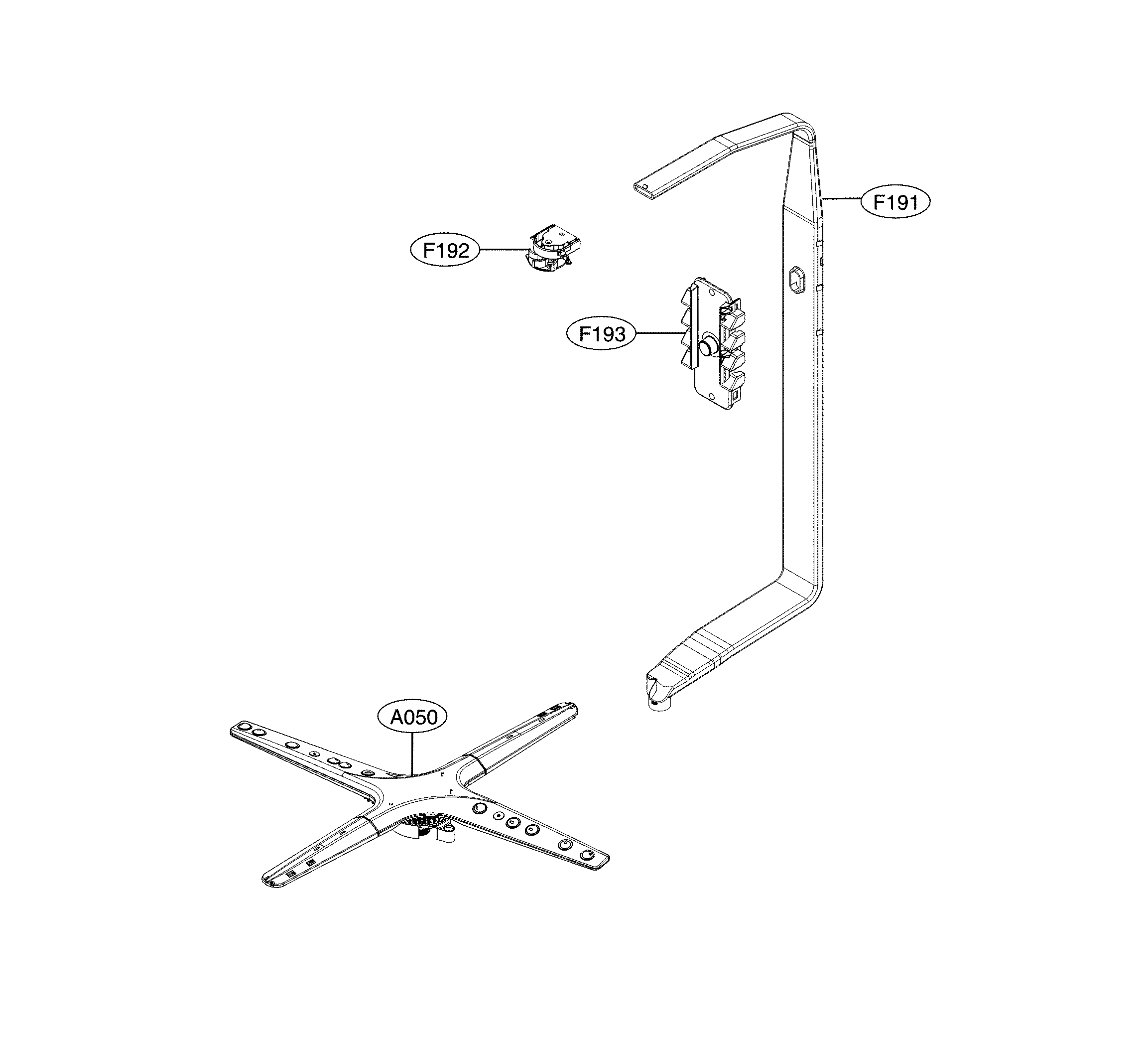 Water guide parts