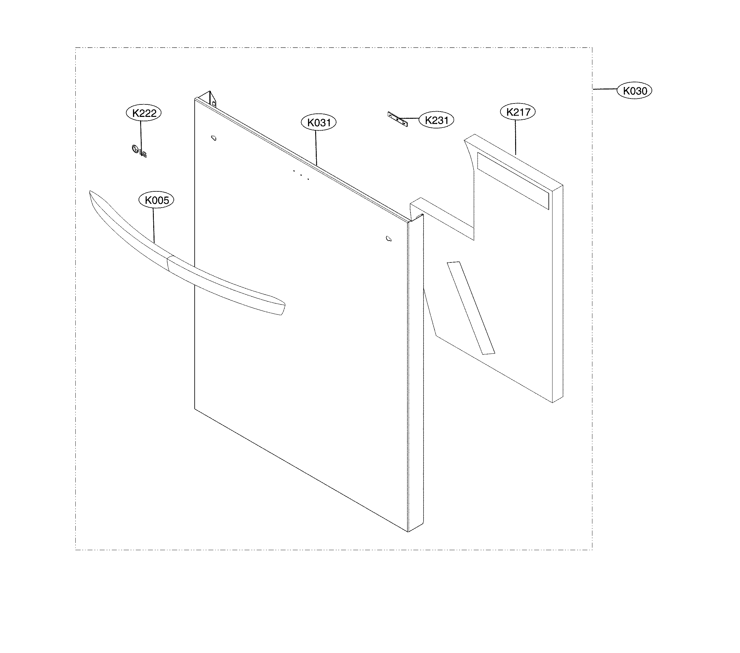 Front cover parts