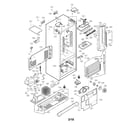 LG LFC25770SB/01 case parts diagram